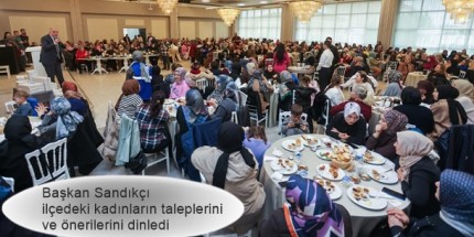 "Ortak Akıl ve İstişareyle İlçemizi Geleceğe Taşıyoruz" 